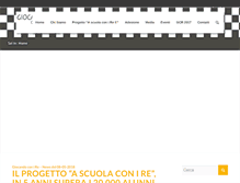 Tablet Screenshot of giocandoconire.it